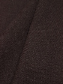 Конопля с хлопком-диагональ цв.Горький шоколад, ш.1.4м, конопля-80%, хлопок-20%, 245гр/м.кв