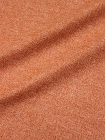 Теплый хлопок меланж цв.Оранжево-терракотовый, ш.1.48м, хлопок-60%, п/э-40%, 160гр/м.кв