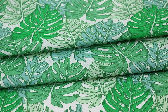 Поплин "Сочные тропики", СОРТ2,  ш.1.5м, хлопок-100%, 115гр/м.кв