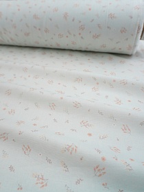 Муслин Премиум двухслойный гладкий "Парящая нежность" цв.нежно-мятный, ш.2.5м, хлопок-100%, 120гр/м.кв