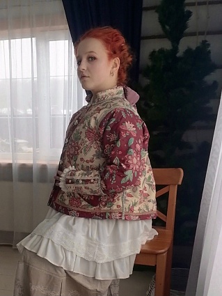 Душегрея из перкали "Царевна"