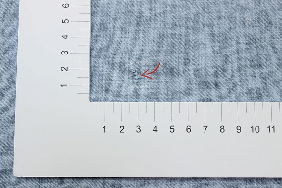 Крапива Рами (Ramie)-диагональ, цв.Серо-голубая дымка, СОРТ2, ш.1.4м, крапива-100%, 240гр/м.кв