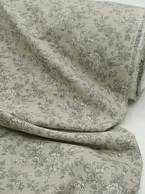 Муслин Премиум двухслойный гладкий "Старинный сад", ш.2.5м, хлопок-100%, 125гр/м.кв