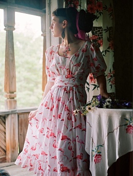 Нежное платье