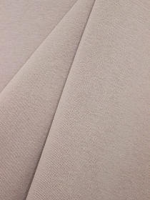 Футер 3-х нит. начес цв.Бежево-розовая пудра, ш.1.8м, Пенье, хлопок-65% п/э-35%, 350гр/м.кв