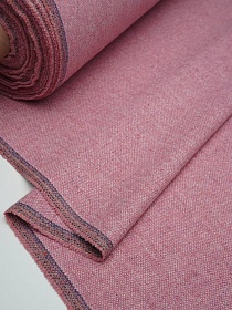 Брак(уценка) Шерсть пальтово-костюмная Твид цв.Розовая дымка, ш.1.5м, шерсть-50%, п/э-50%, 340гр/м.кв