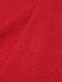 Мерный лоскут - Крапива Рами (Ramie) с хлопком цв.Красный с малиновым оттенком, ш.1.36м