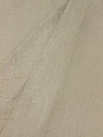 Муслин Премиум двухслойный гладкий цв.Бежево-молочный, ш.2.5м, хлопок-100%, 120гр/м.кв