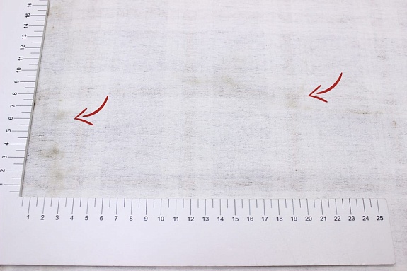 Фланель "Клетка" цв.белый/орех на черном, СОРТ2, ш.1.5м, хлопок-100%, 150гр/м.кв