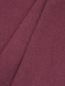 Крапива Рами (Ramie) с хлопком цв.Винтажный лилово-бордовый, СОРТ2, ш.1.4м, крапива-50%, хл-50%