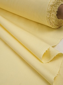 Импортный хлопок цв.Нежно-желтый, ш.1.55м, хлопок-100%, 115гр/м.кв