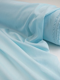 Батист цв.Светло-голубой, ш.1.5м, хлопок-100%, 60гр/м.кв