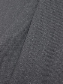 Конопля с хлопком-диагональ цв.Графитово-серый, ш.1.4м, конопля-80%, хлопок-20%, 250гр/м.кв