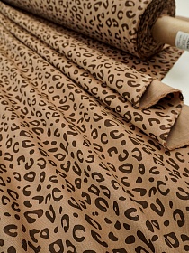 Микровельвет "Саванна" цв.песочно-коричневый, ш.1.45м, хл-100%, 145гр/м.кв