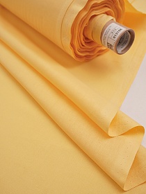 Поплин цв.Светло-желтый, ш.2.2м, хлопок-100%, 110гр/м.кв