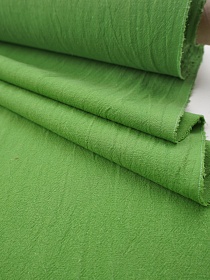 Крапива Рами (Ramie) с хлопком цв.Темно-салатовый, ш.1.4м, крапива-50%, хлопок-50%