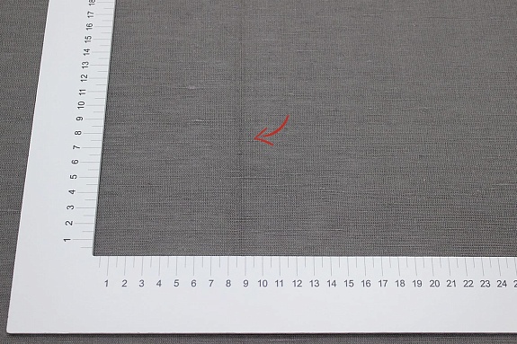 Полулен цв.Стальной графит, СОРТ2, ш.1.5м, лен-57%, хлопок-43%, 200гр/м.кв