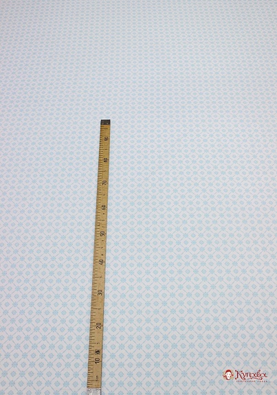 Сатин "Цветочные ромбики", ш.2.2м, хлопок-100%, 115гр/м.кв