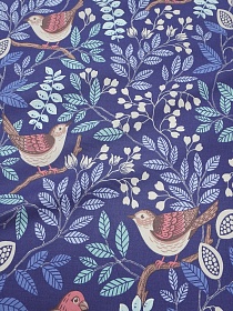 Бязь "Птичьи напевы", ш.2.2м, хлопок-100%, 142гр/м.кв