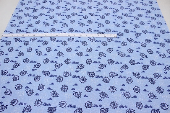 Рогожка Премиум "Морская", ш.1.5м, хлопок-100%, 200гр/м.кв