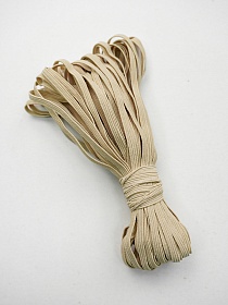 Резинка бельевая цв.Песочно-бежевый, ш.4мм, 10м