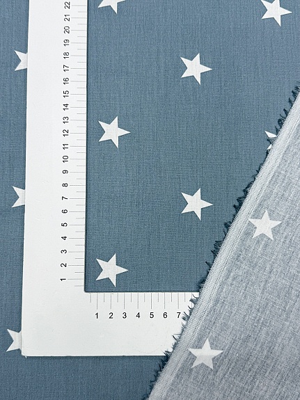 Сатин "Ралли - звезды", (комп), ш.2.35м, хлопок-100%, 120гр/м.кв