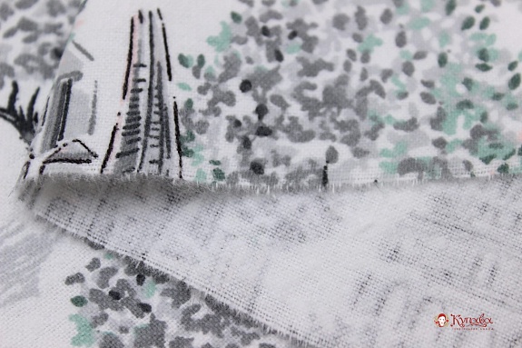 Теплый хлопок "Английские улочки", ш.1.50м, хлопок-100%, 150гр/м.кв