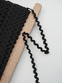 Вьюнчик цв.черный, 9мм