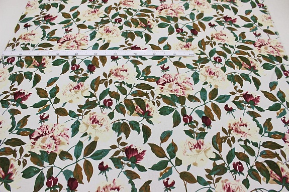 Хлопколен "Эдем" цв.белый, ш.1.5м, лен-20%, хлопок-80%, 135гр/м.кв