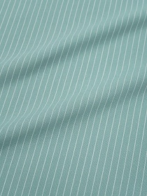 Пестрядь "Средняя полоска" цв.голубой мох, ш.1.4м, хлопок-95%, п/э-5%, 140гр/м.кв