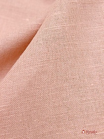 Полулен гладкокрашенный цв.Персиковый флер, ш.1.5м, лен-57%, хлопок-43%, 200гр/м.кв