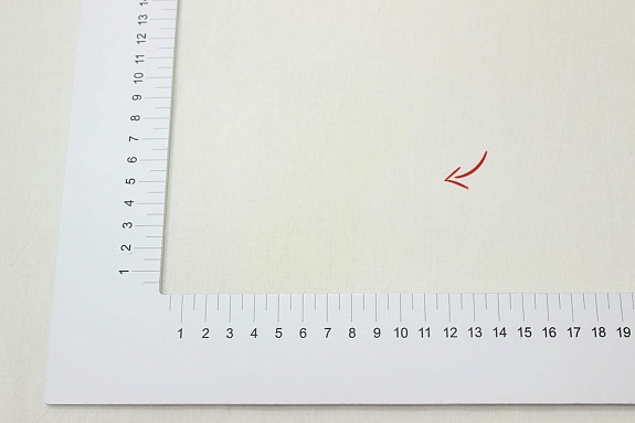 Вареный (стираный) хлопок цв.Кремовый, СОРТ2, ш.2.5м, хлопок-100%, 115гр/м.кв