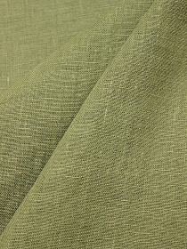 Лен костюмный с эффектом мятости цв.Оливково-серый-2, ш.1.45м, лен-100%, 190гр/м.кв