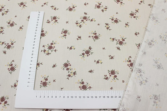 Сатин "Энжи" цв.бежевая пудра, ш.2.35м, хлопок-100%, 110гр/м.кв