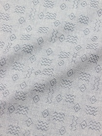 Полульняной жаккард "Египтянка" цв.серо-голубой джинс, ш.1.55м, лен-42%, хлопок-58%, 180гр/м.кв