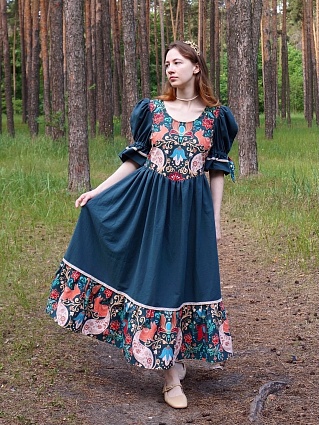 Платье из бязи и плательного хлопка