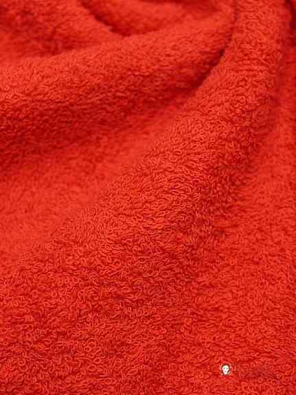 Махровая ткань цв.Алый, ш.1.5м, хлопок-100%, 350гр/м.кв