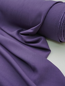 Штапель цв.Пепельно-фиолетовый, ш.1.45м, вискоза-100%, 110гр/м.кв