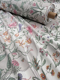 Бязь "Сад колибри", ГОСТ, ш.2.2м, хлопок-100%, 142гр/м.кв