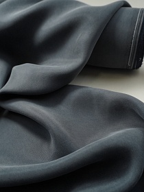 Купра цв.Темный гранитно-серый, ш.1.35м, купра-100%, 110гр/м.кв 