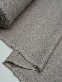 Шерсть костюмная Твид цв.Кофейно-лиловый меланж, ш.1.55м, шерсть-50%, п/э-50%, 240гр/м.кв