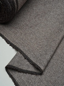 Шерсть костюмная Твид цв.Серо-кофейный меланж, ш.1.5м, шерсть-50%, п/э-50%, 240гр/м.кв