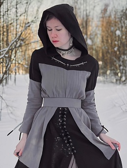 Платье из плательного хлопка