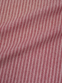 Пестрядь "Тройная белая полоска" цв.красный меланж, ш.1.45м, хлопок-100%, 130гр/м.кв