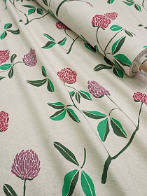 Полулен "Клевер" (на суровом), ш.1.5м, лен-30%, хлопок-70%, 147гр/м.кв