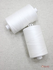 Нитки 2500м,35ЛЛ, №0101, цв.белый