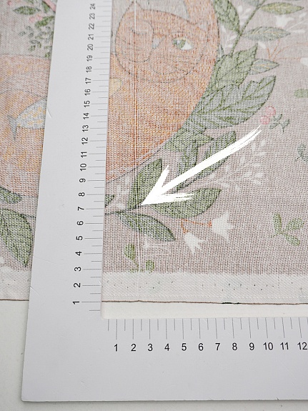 Рогожка "Мурмурвиль", ш.1.5м, хлопок-100%, 165гр/м.кв, раппорт 63см