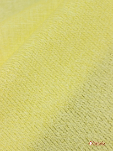 Перкаль цв.Светлый лимон, ш.1.5м, хлопок-100%, 105гр/м.кв