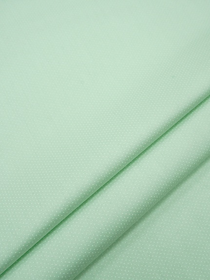 Сатин "Мелкое белое пшено на бл.мятно-салатовом", ш.1.61м, хлопок-100%, 120гр/м.кв