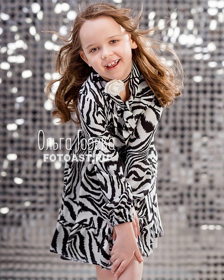 Платье из Штапеля "Сафари"